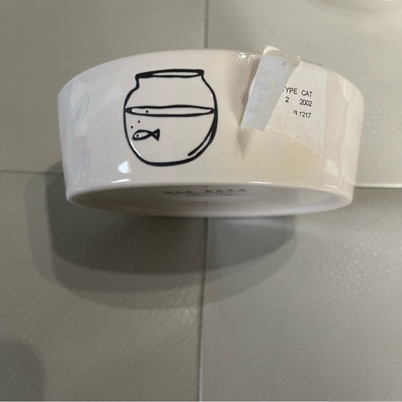 Rae Dunn Other - Rae Dunn cat Feeding Bowls NWT goldfish bowl